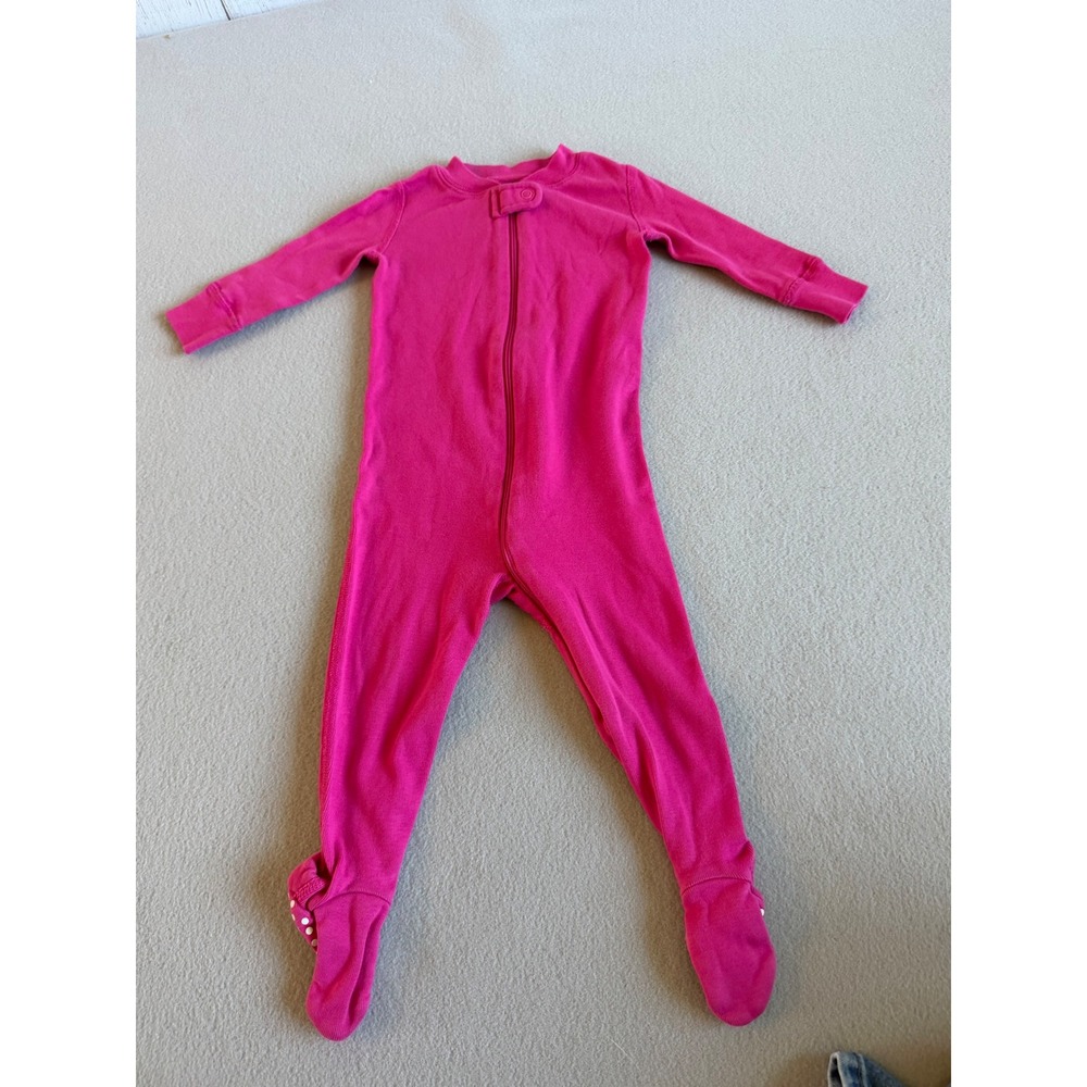 6pc Carters Just One You Little Me Hanna Andersson Baby Girl Sleepers 6mo / 9mo - Picture 13 of 16
